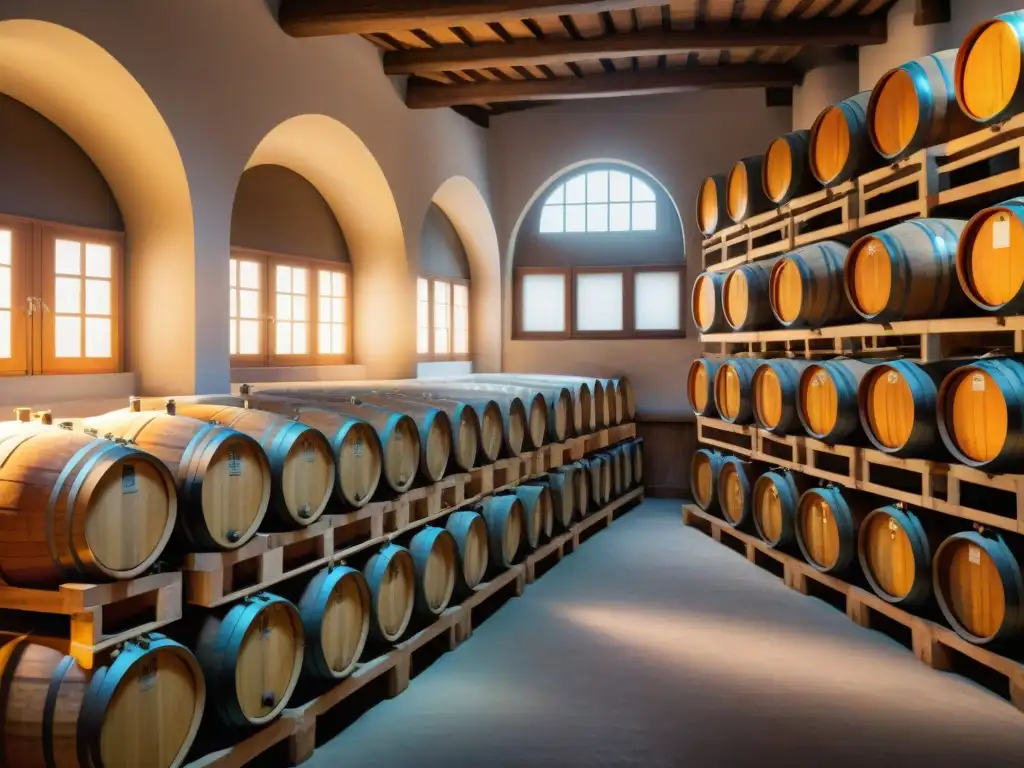 Antigua bodega de vinagre en Modena, Italia