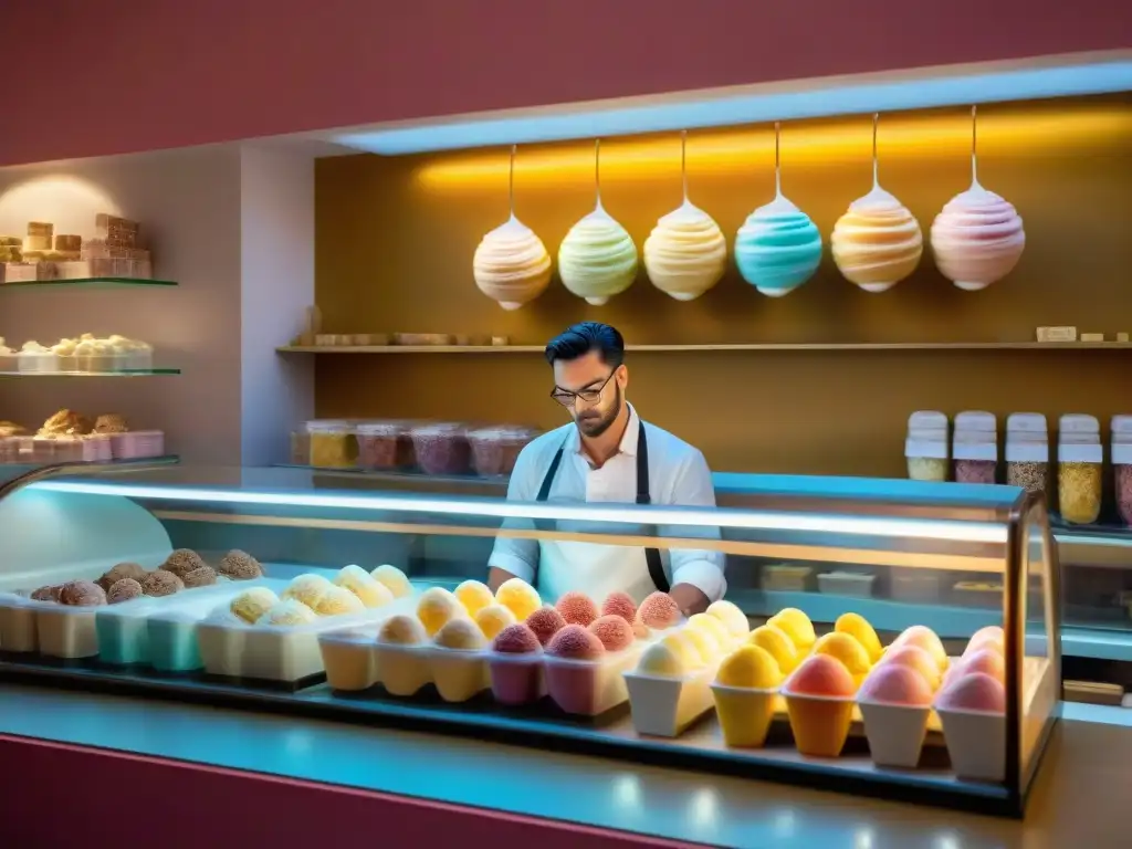 Artesanía italiana en su mejor momento: heladería en Florencia con los mejores helados artesanales en Italia