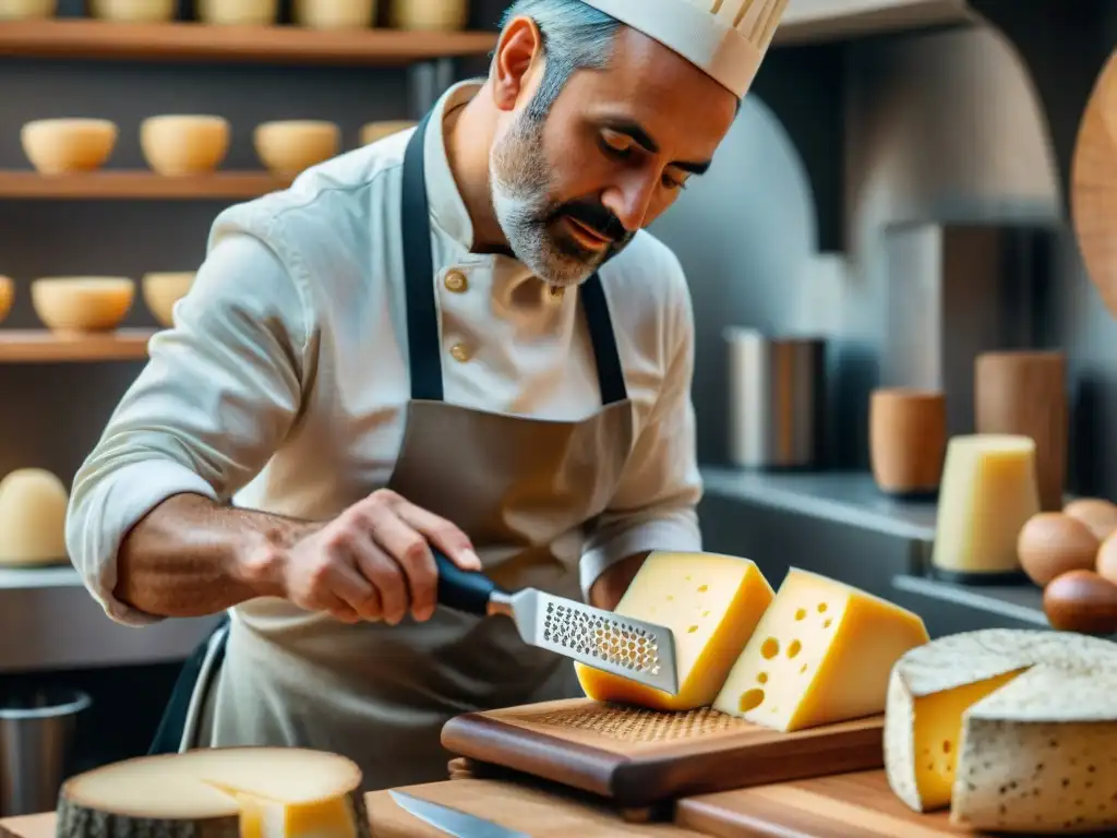 Un artesano italiano crea el mejor rallador de queso, destacando su meticulosa artesanía