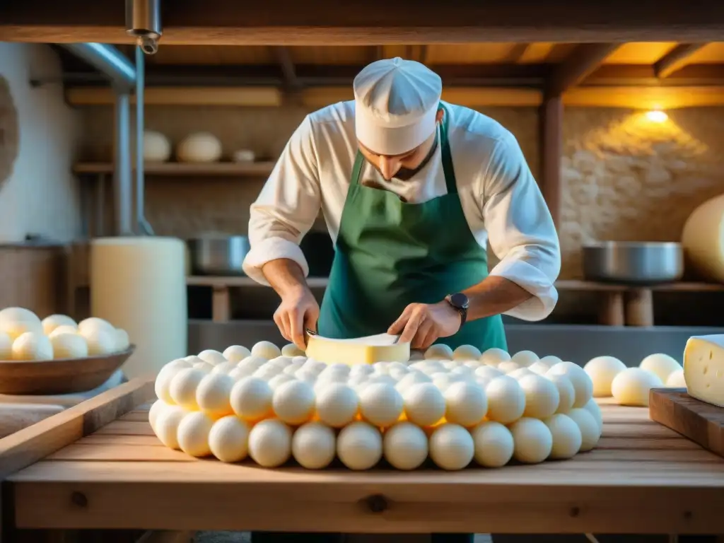 Artesanos crean Mozzarella di Bufala con dedicación