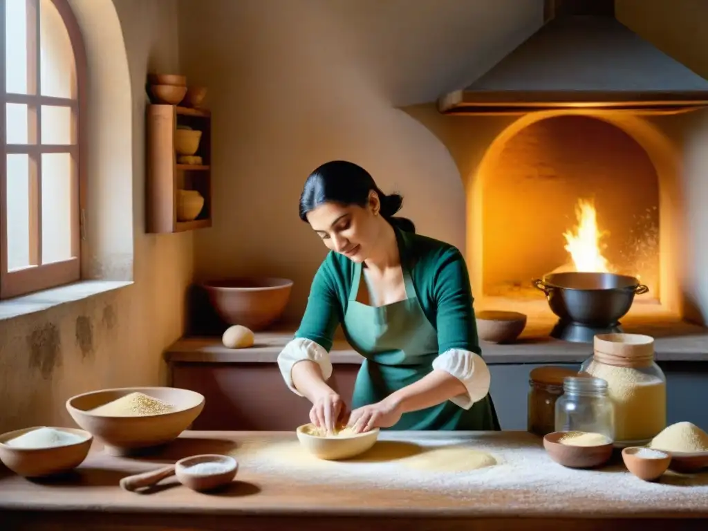 Benedetta Vitali amasa con pasión en una cocina italiana tradicional y contemporánea