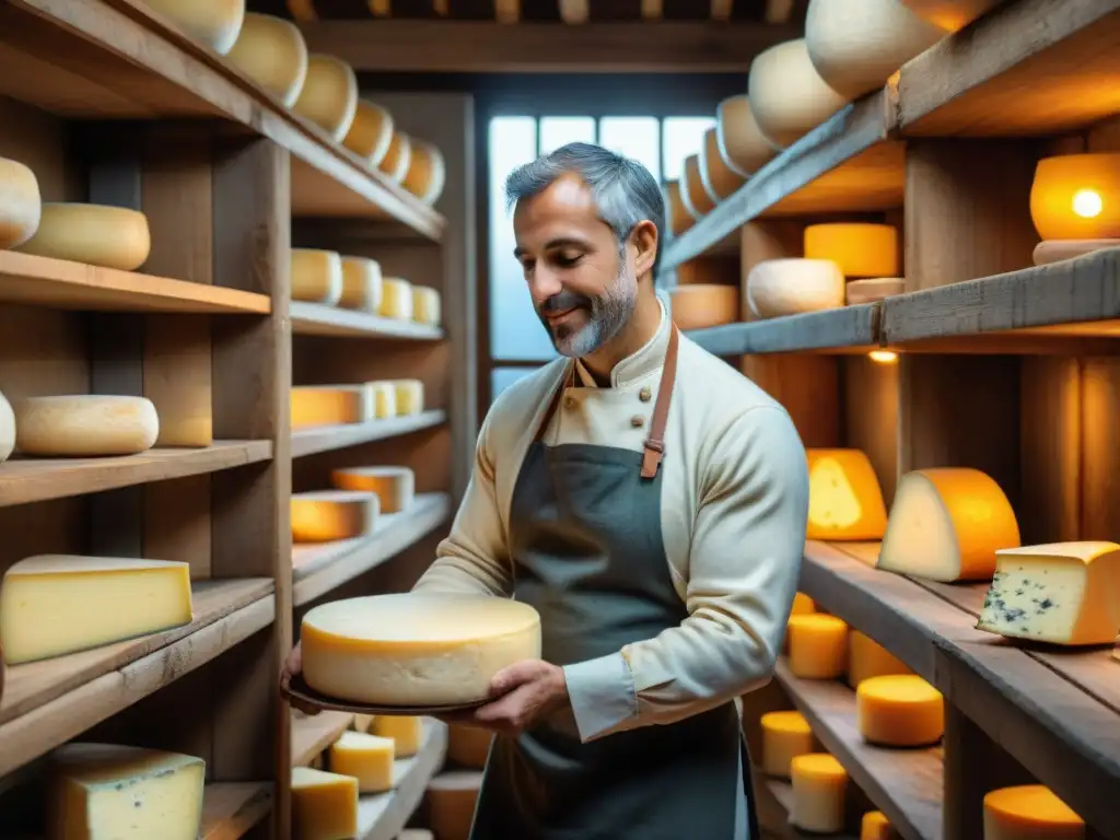 Explora una bodega de quesos italianos menos conocidos, repleta de variedad y pasión