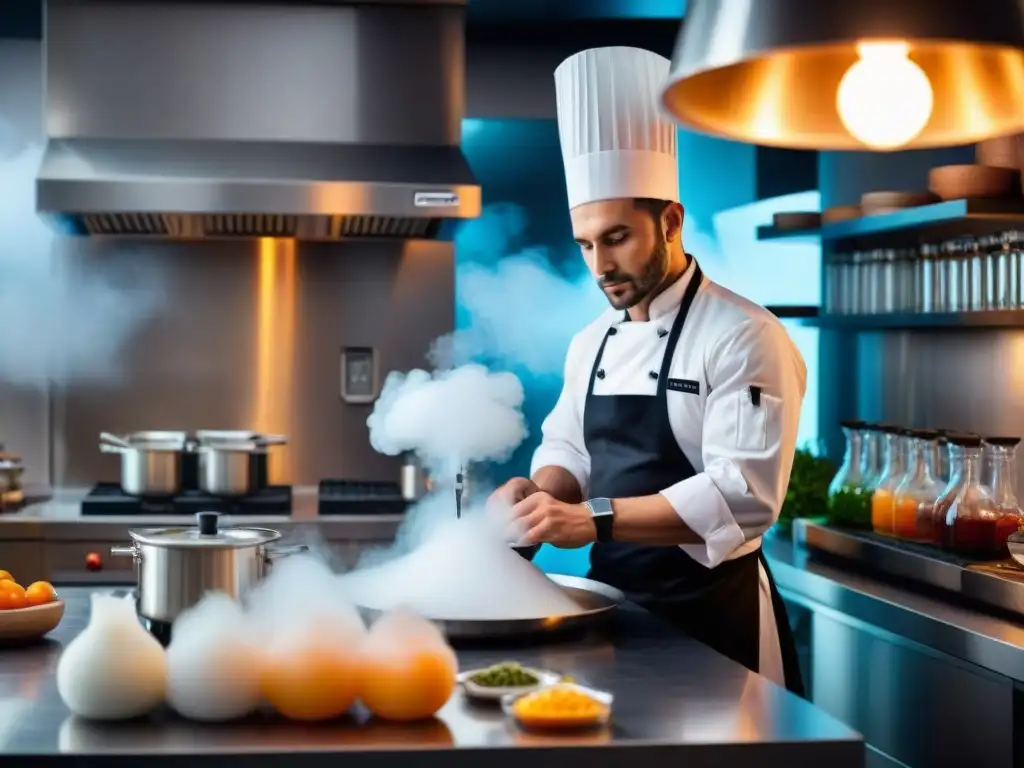 Chef experto fusiona técnicas moleculares y cocina italiana para potenciar sabores