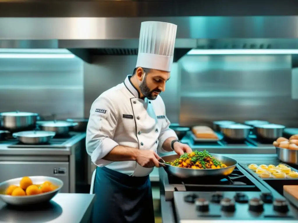 Chef Stefano Baiocco reinventa la cocina italiana en un bullicioso y vibrante ambiente culinario