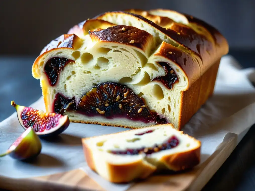 Una deliciosa receta auténtica de pan de higo italiano, con una corteza dorada y un interior jugoso de higos y almendras