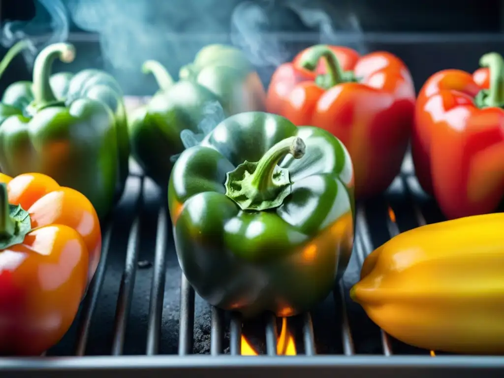 Deliciosas recetas verduras a la parrilla con hierbas italianas, capturando la esencia de la cocina sabrosa y saludable