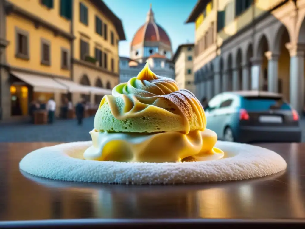 Delicioso gelato artesanal en Florencia, uno de los mejores lugares para probar Gelato en la ciudad