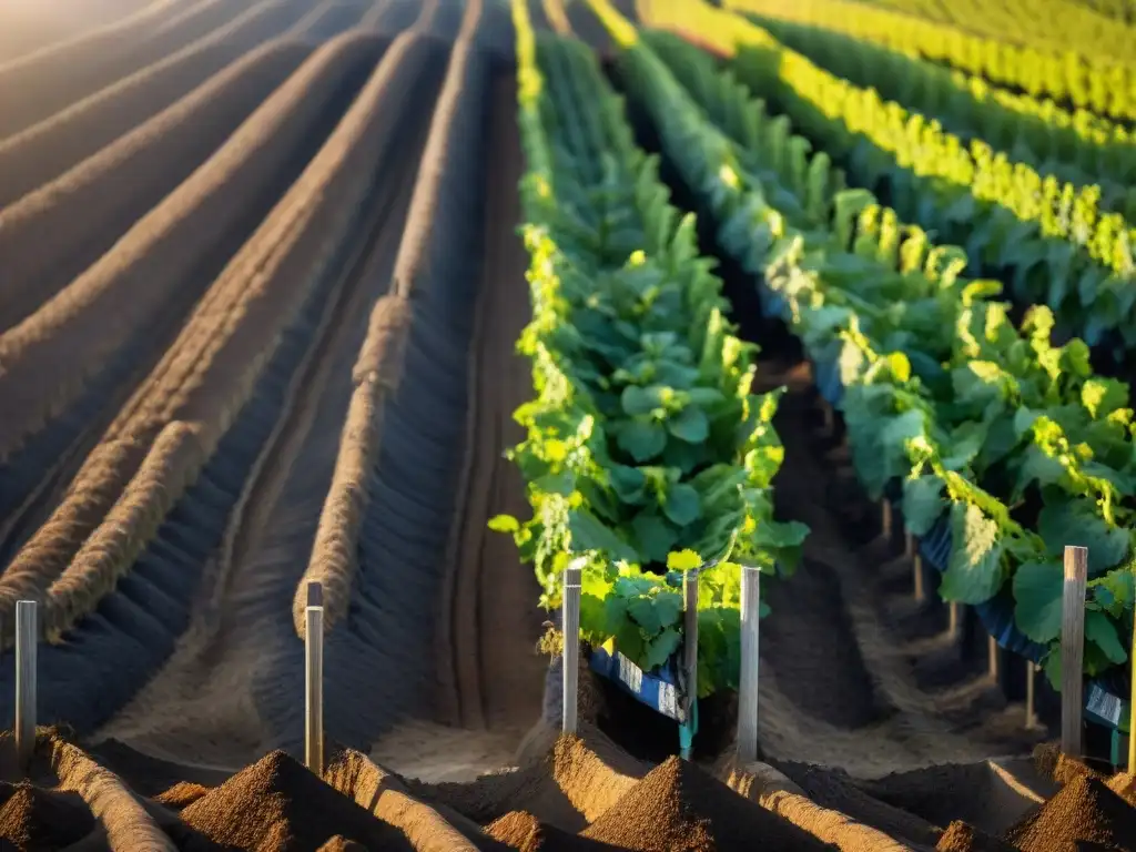 La esencia del suelo italiano bañado por el sol, influencia suelo italiano maridajes vino