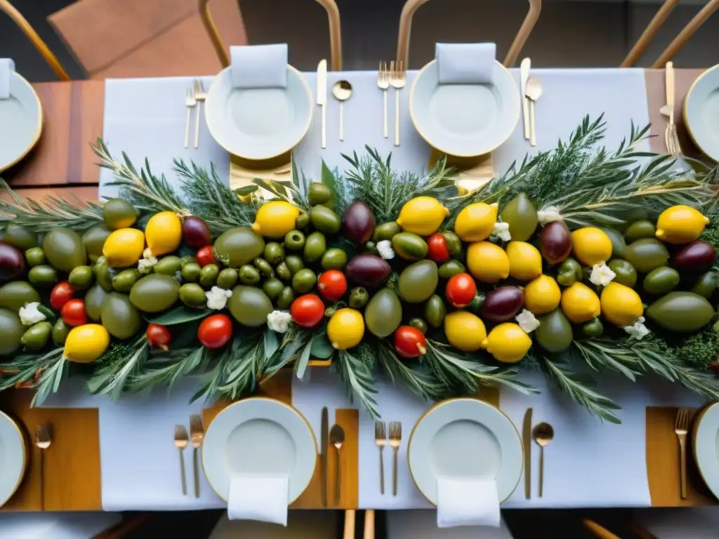 Un exquisito banquete italiano para eventos con menús de cocina italiana para eventos