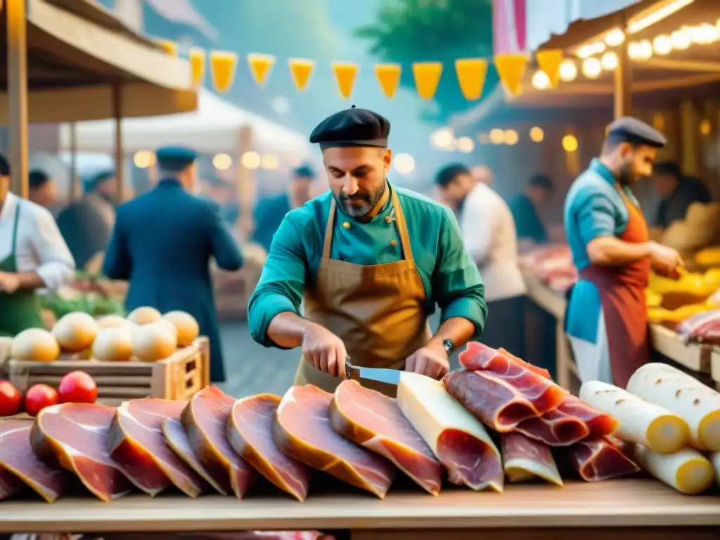 Festival del Prosciutto di Parma 2021: Mercado italiano vibrante con sabores tradicionales