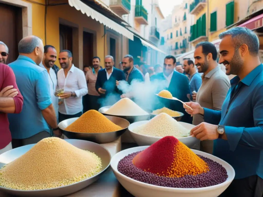 Un festivo Cous Cous Fest en Trapani 2021: vibrante escena de diversidad cultural, colores y aromas de todo el mundo