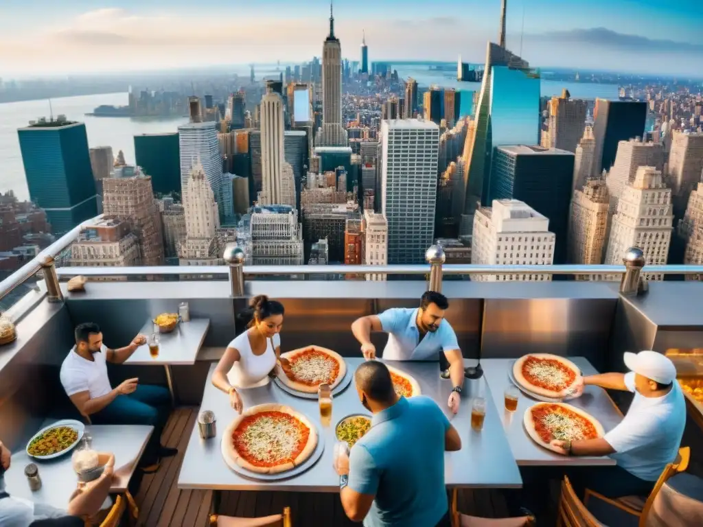 La historia de la migración italiana se refleja en una pizzería de Nueva York, donde se fusiona la cultura con la influencia global de la pizza