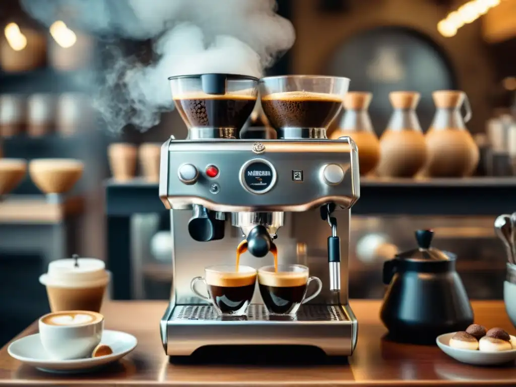 il cafè italiano tradizionale e moderno, realizzato con il câtre creazioni, il barista c