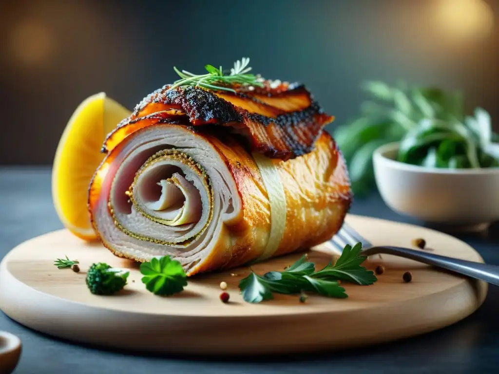 Porchetta italiana: Receta tradicional