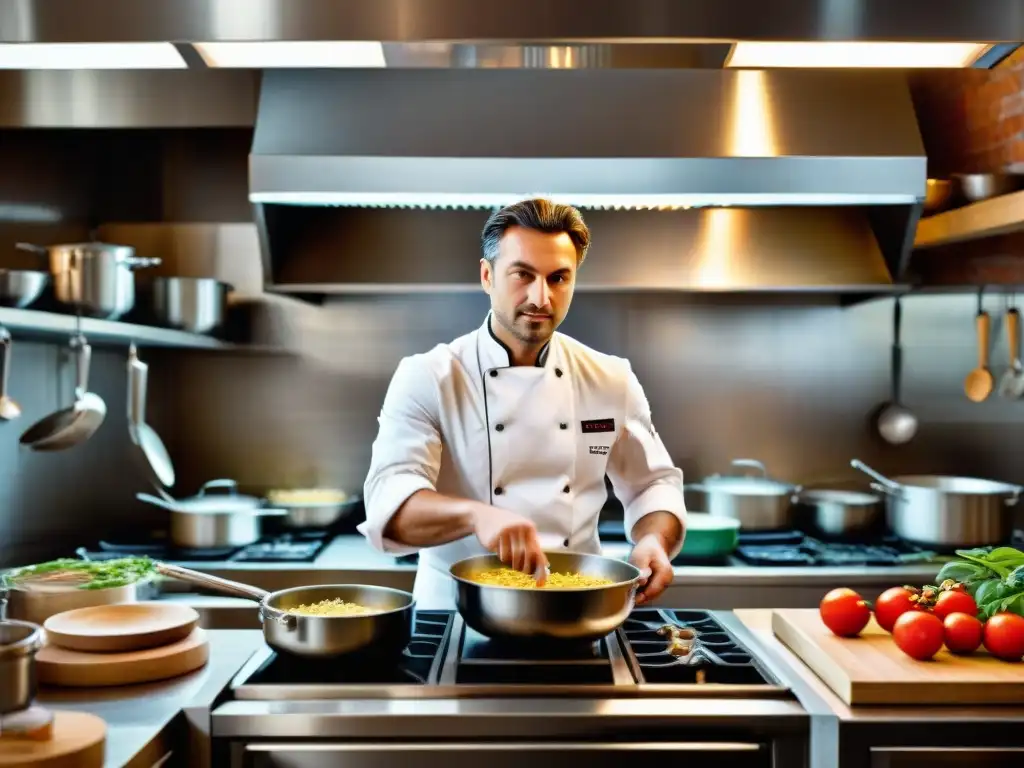 Un joven chef enérgico, creativo y apasionado revoluciona la cocina italiana con tendencias innovadoras