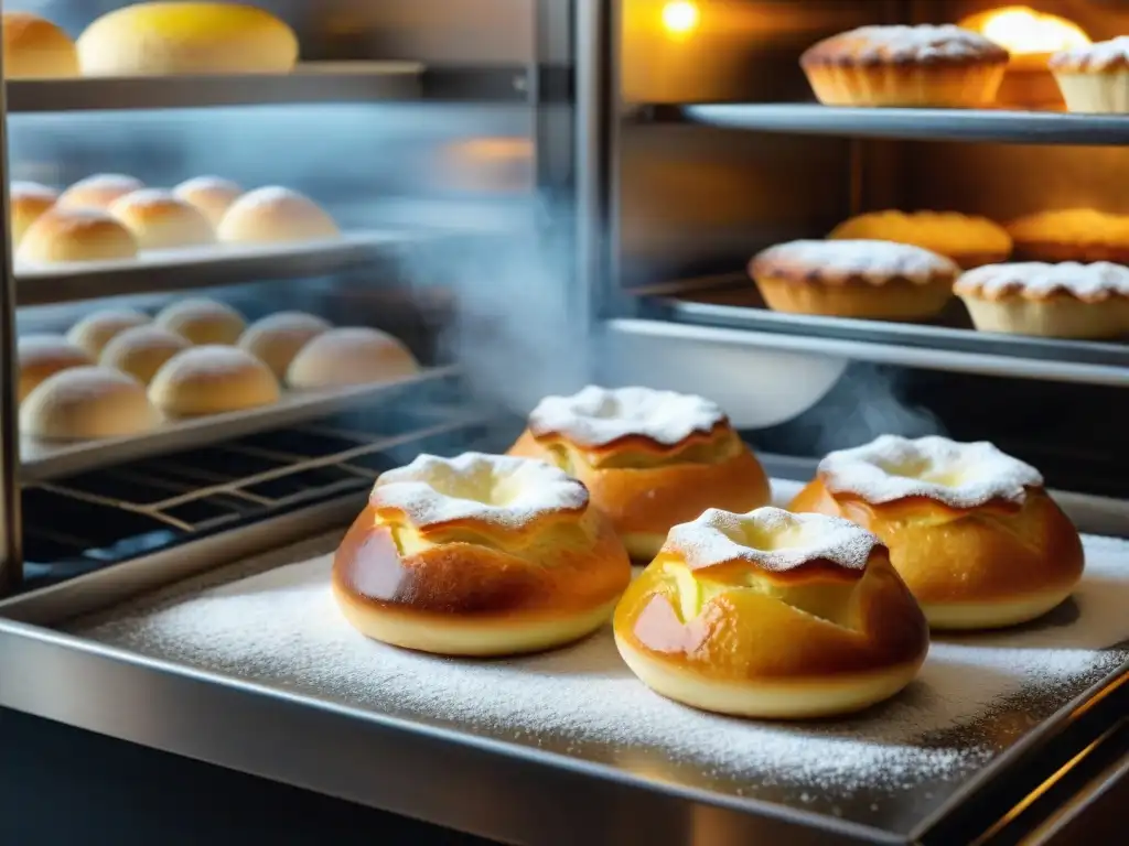 Un maestro panadero elabora galletas rellenas genovesi da Erice en una panadería siciliana tradicional