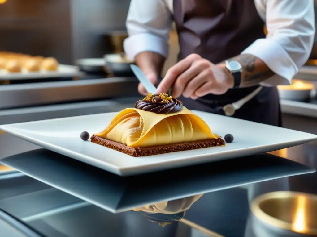 Un maestro pastelero italiano fusiona tradición y modernidad en la creación de exquisitos postres italianos