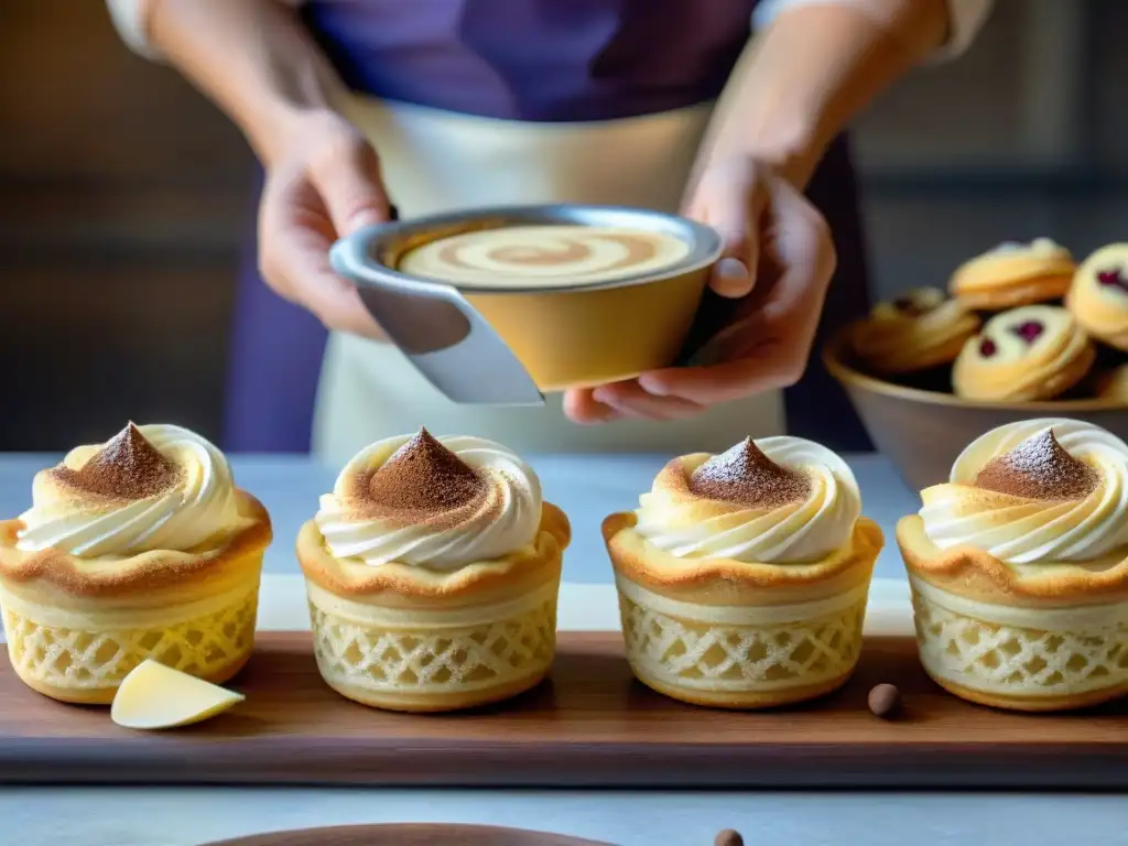 Un maestro pastelero italiano crea con pasión delicias en Festivales de pastelería italiana