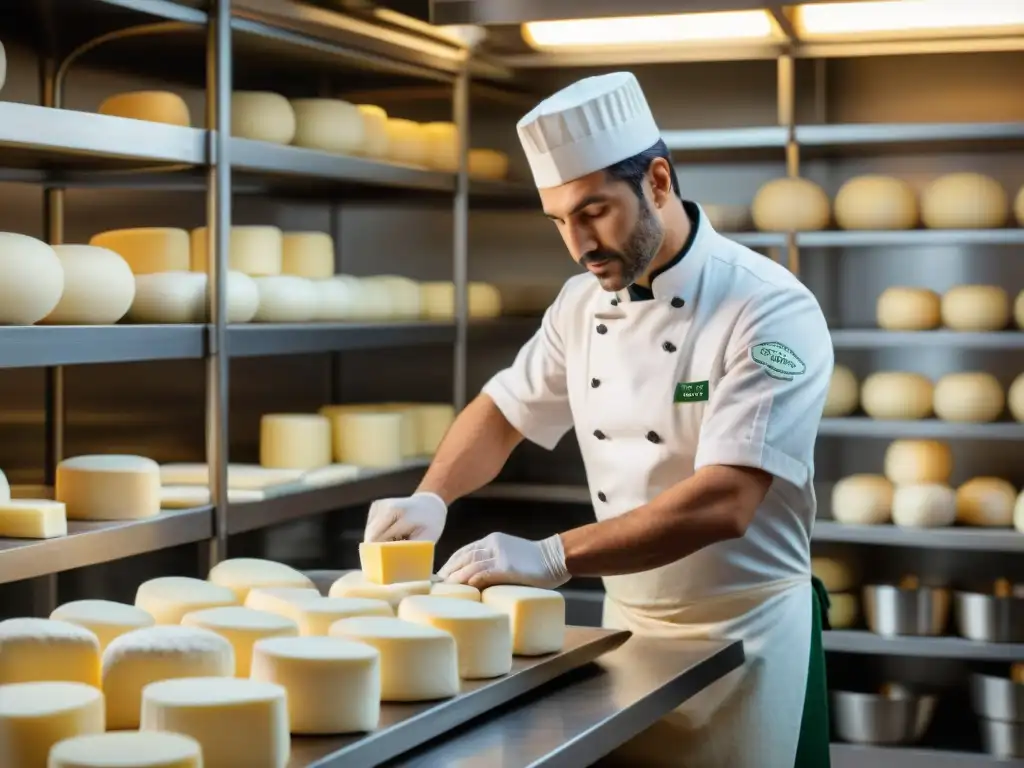 Un maestro quesero fusiona técnicas tradicionales italianas con métodos de preparación de tofu asiáticos