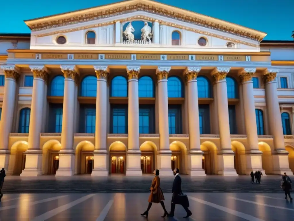 Maravilloso maridaje de música clásica italiana y arquitectura en el Teatro alla Scala