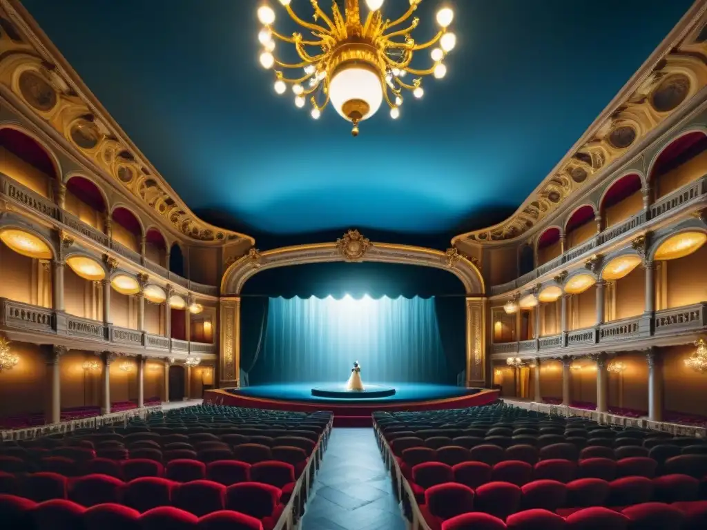 Maridaje de música clásica italiana en majestuoso teatro de ópera en Italia