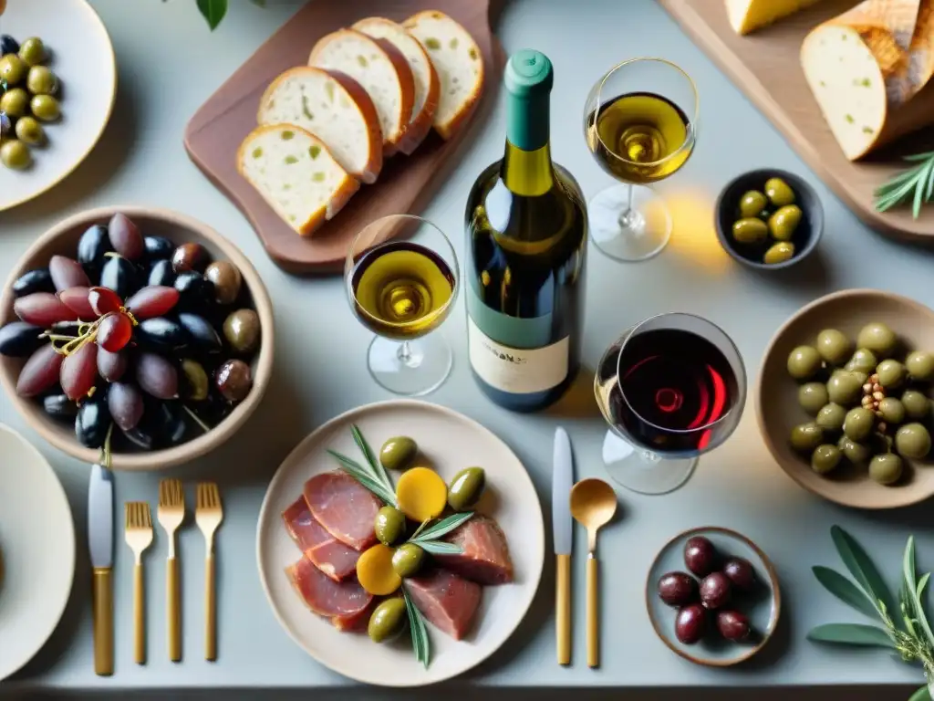 Una mesa elegante con maridajes vino Marsala en cocina italiana