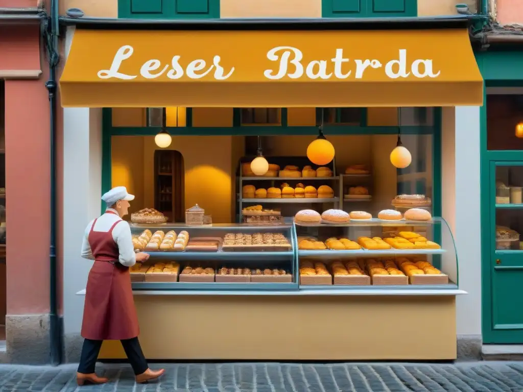 Una panadería familiar en un encantador pueblo italiano con postres italianos menos conocidos