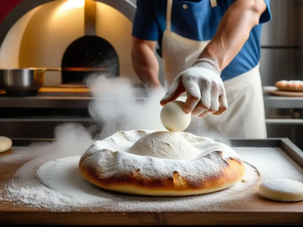 El pizzaiolo experto desvela los secretos de la auténtica pizza napolitana con destreza y pasión