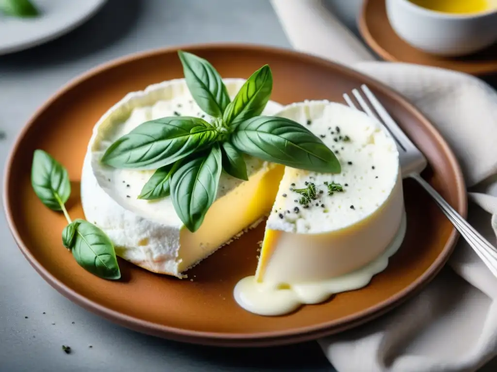 Dos variedades de ricotta: fresca y salata, contrastando texturas y sabores