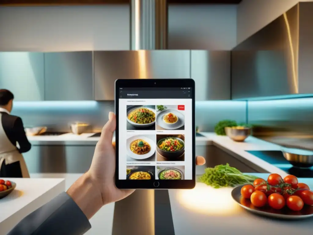 Vibrante cocina italiana: chefs innovadores usan apps para crear platos tradicionales